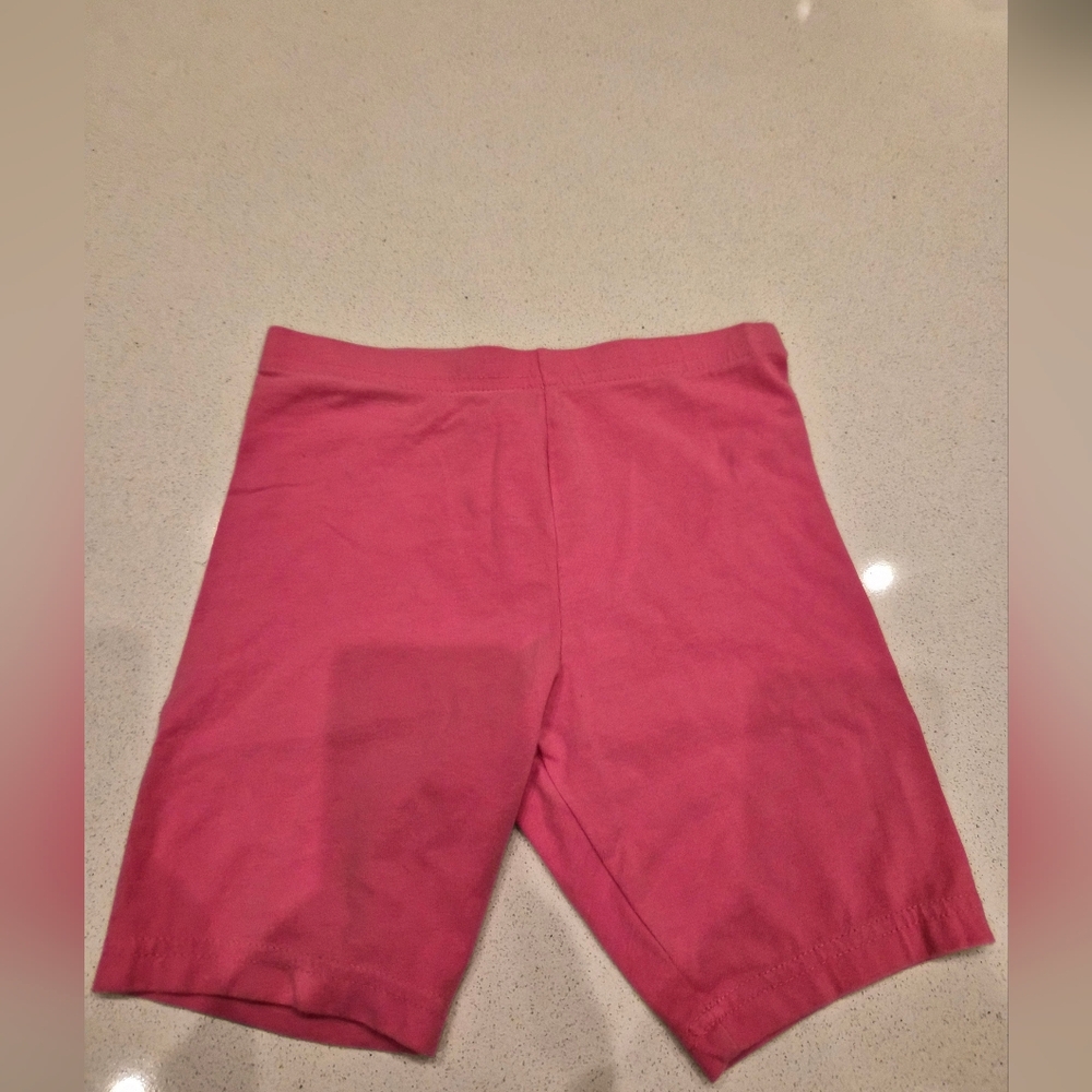Carter's Pink Girls Cotton Bike Shorts Sz 8